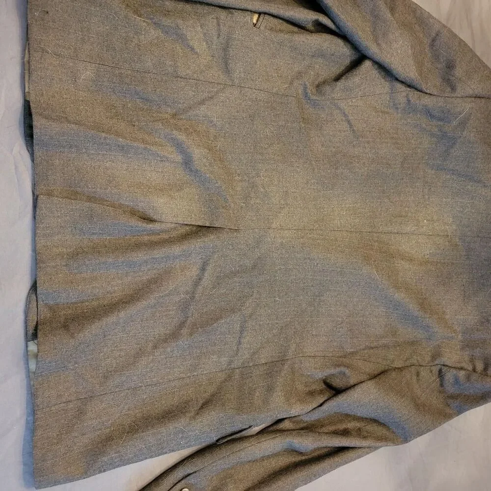 Men's Grey and Cream Tailored-jackets